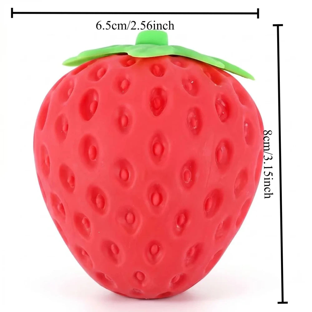 Jumbo Strawberry Stress Relief Toy
