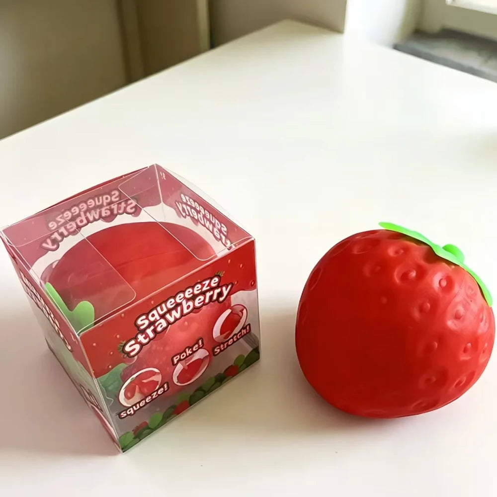 Jumbo Strawberry Stress Relief Toy