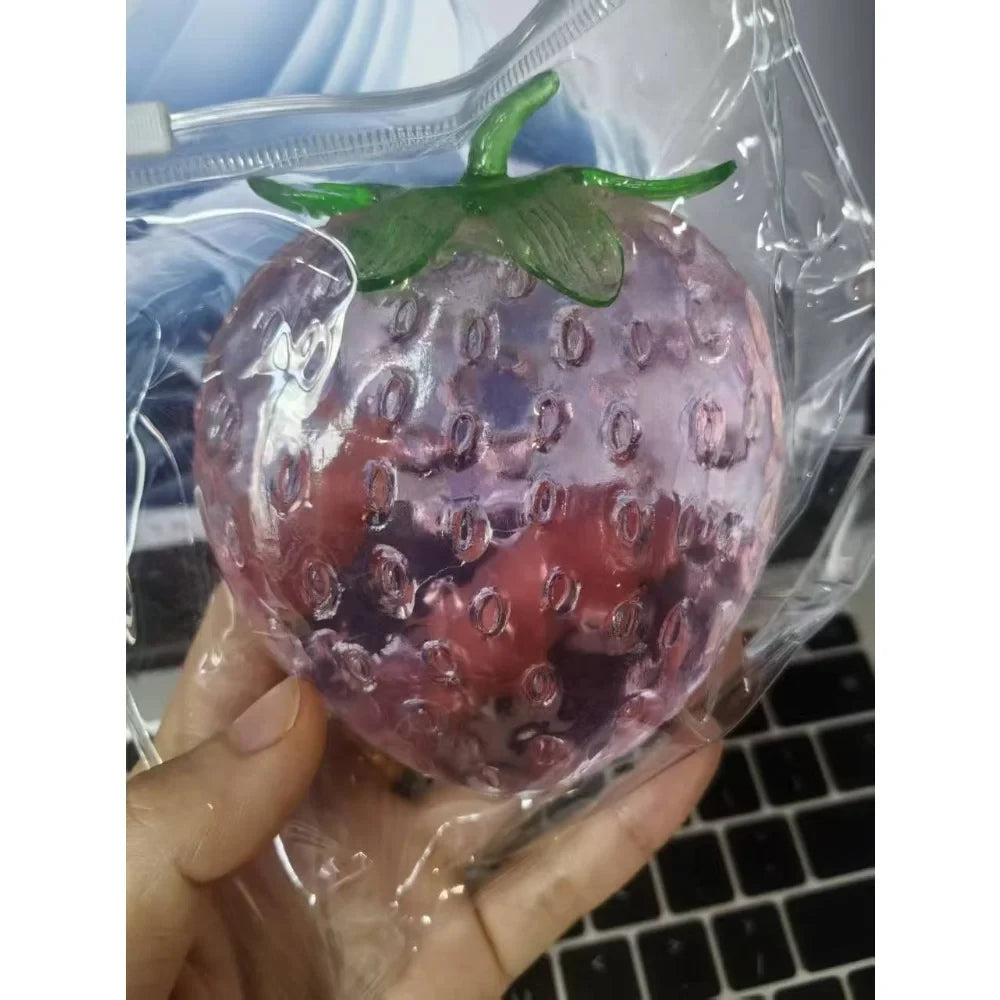 Jumbo Strawberry Stress Relief Toy