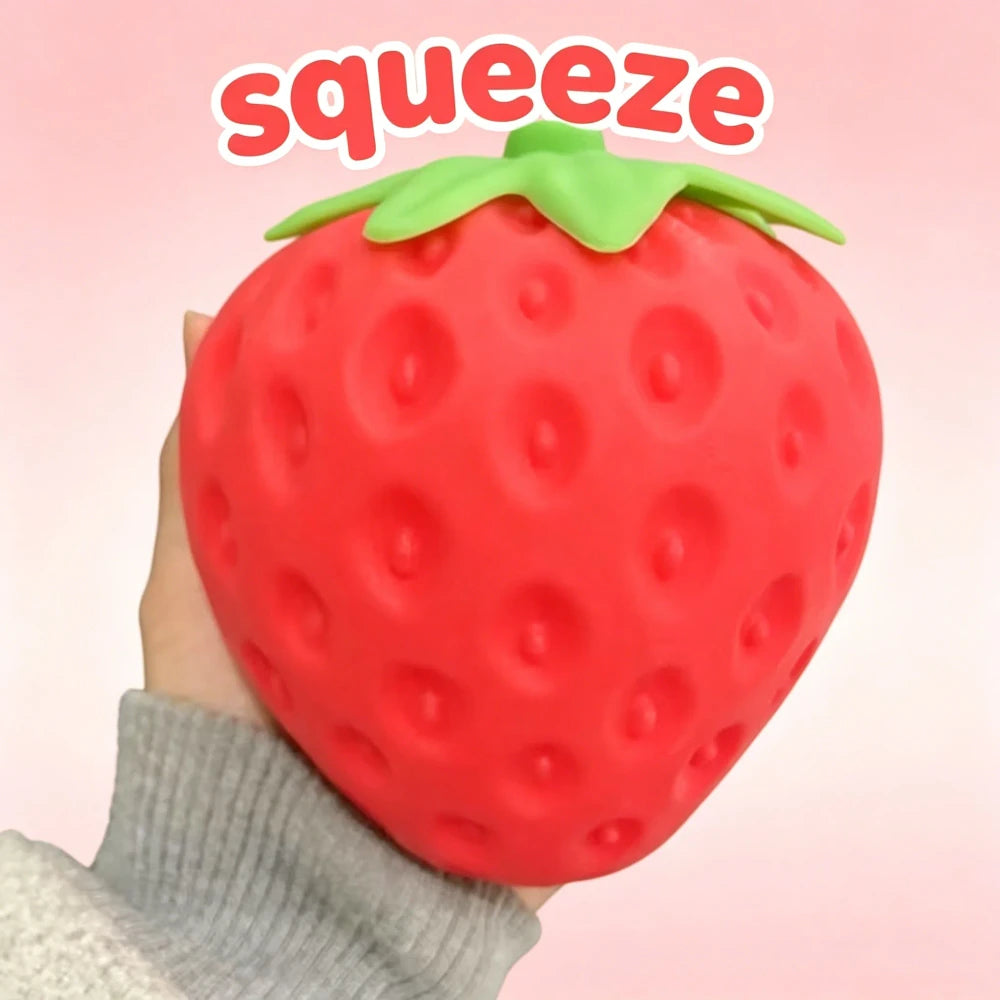 Jumbo Strawberry Stress Relief Toy
