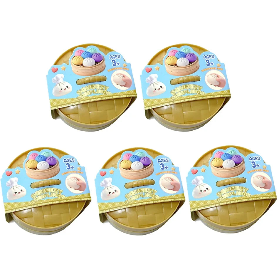 Glitter Dumpling Sensory Squishy Toy