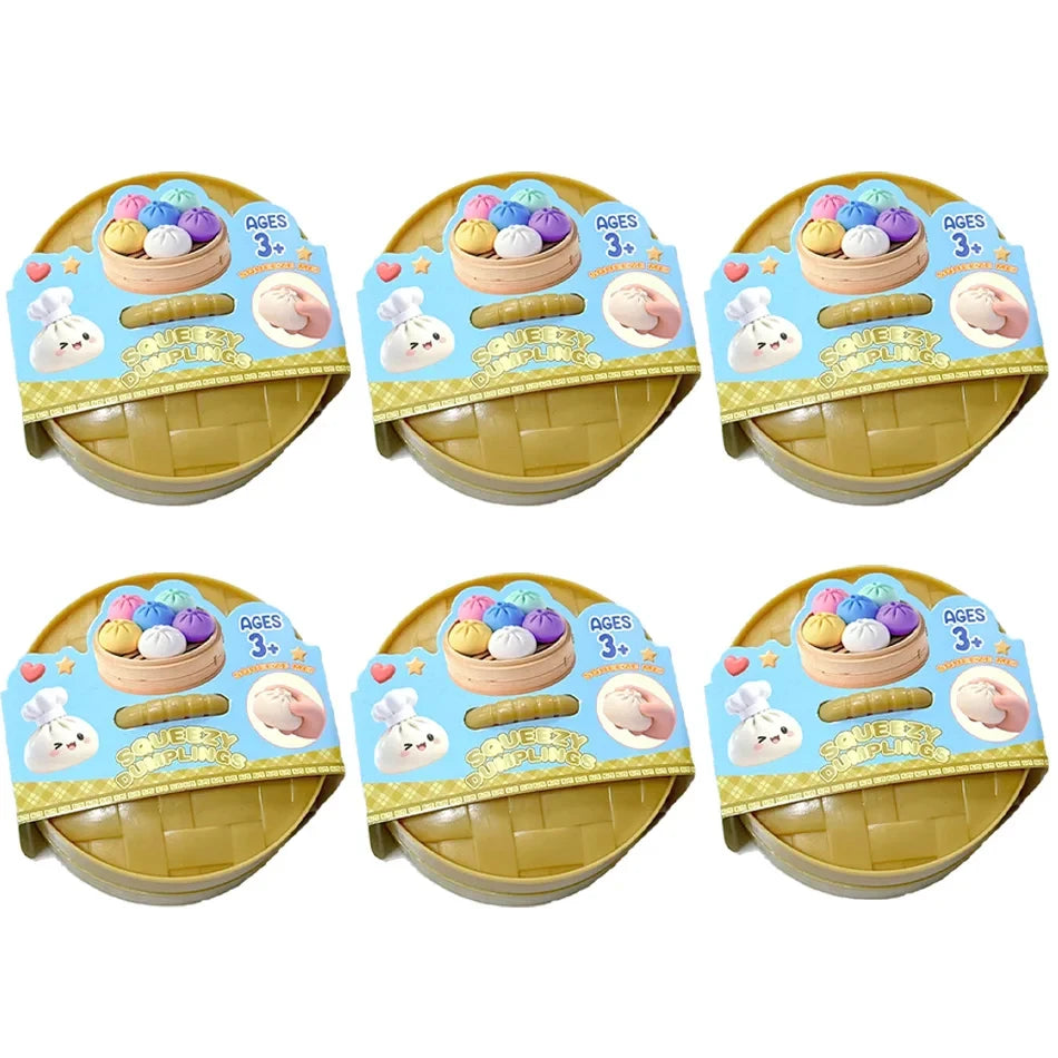 Glitter Dumpling Sensory Squishy Toy