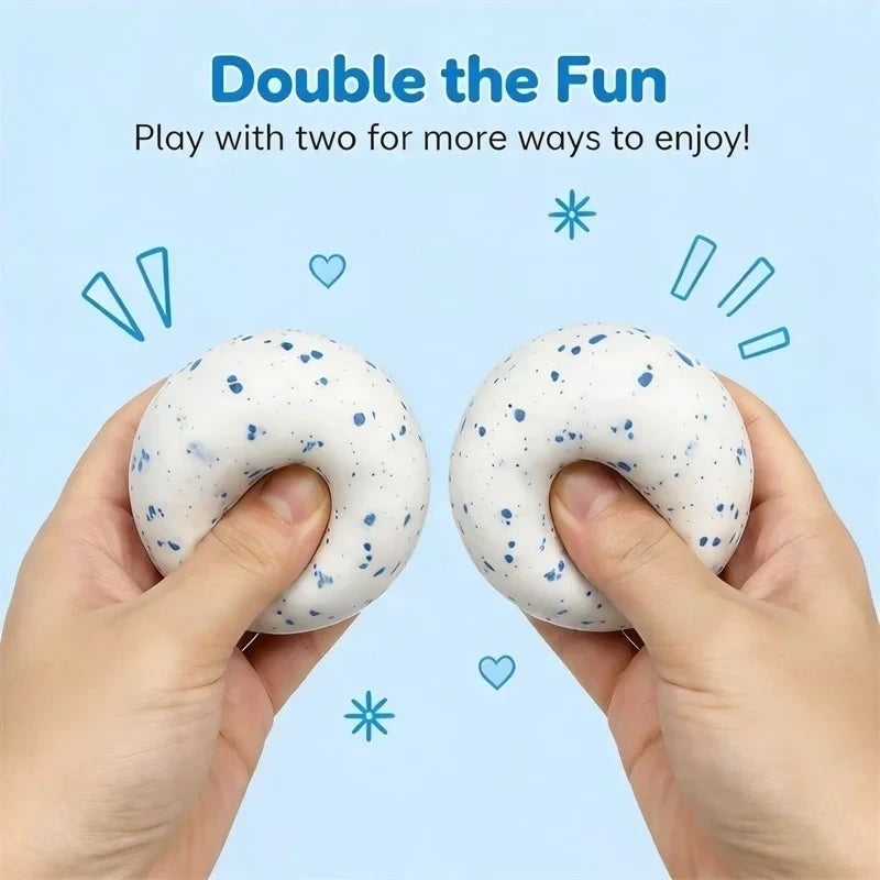 Snow Ball Crunch Fidget Toy