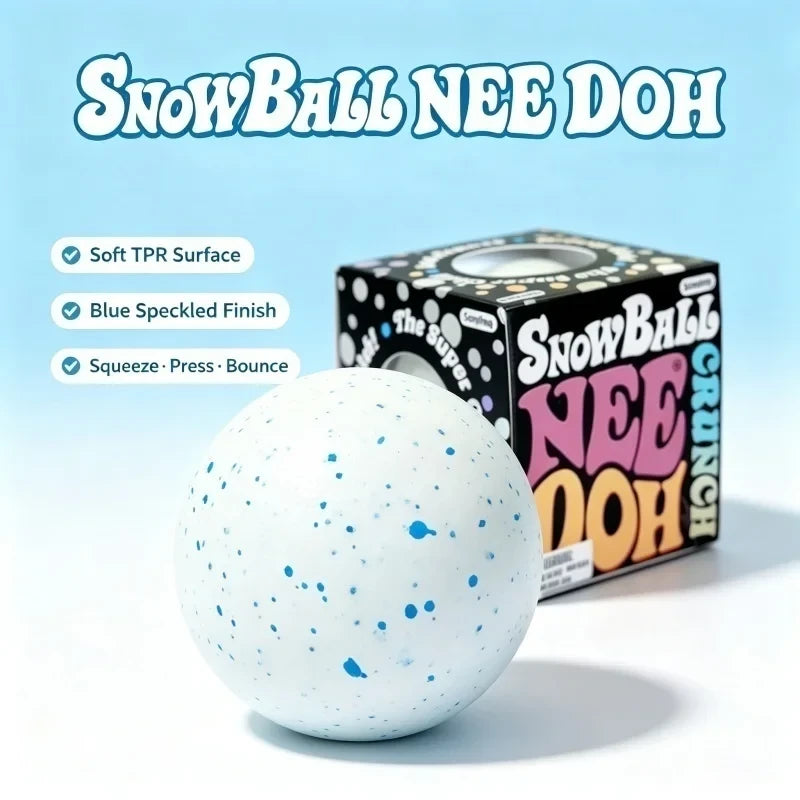Snow Ball Crunch Fidget Toy
