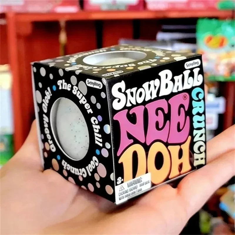 Snow Ball Crunch Fidget Toy