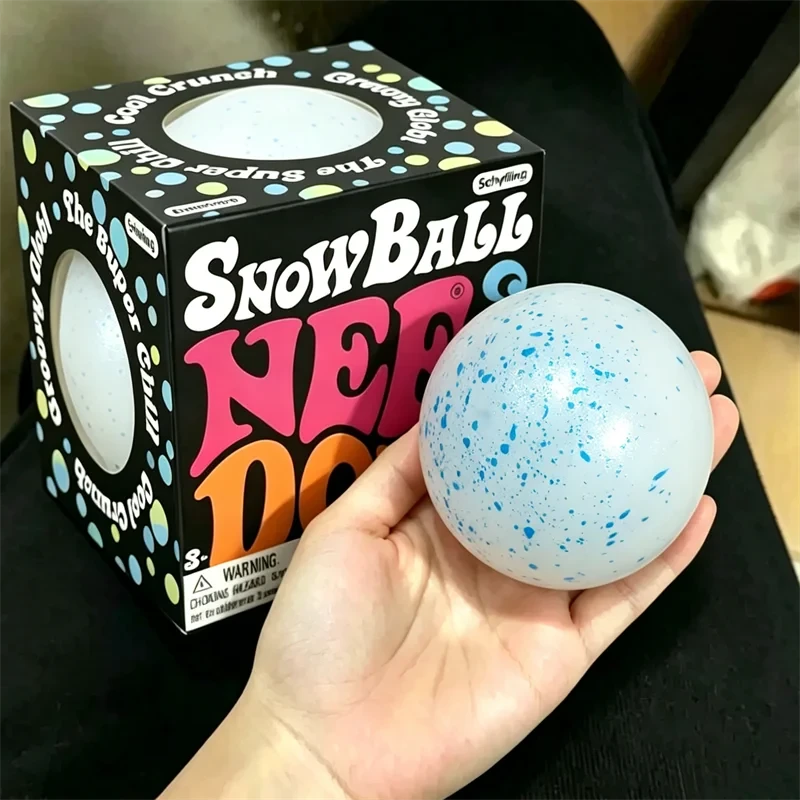 Snow Ball Crunch Fidget Toy